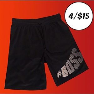 🔵 4 FOR $15 • I’m a Boss Basketball Shorts